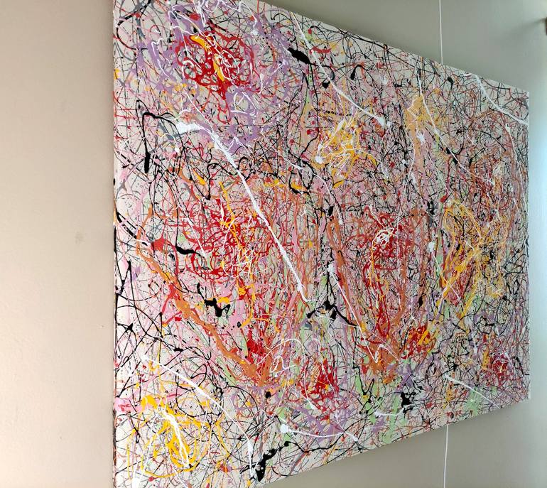 Original Abstract Painting by Elena Vaisman