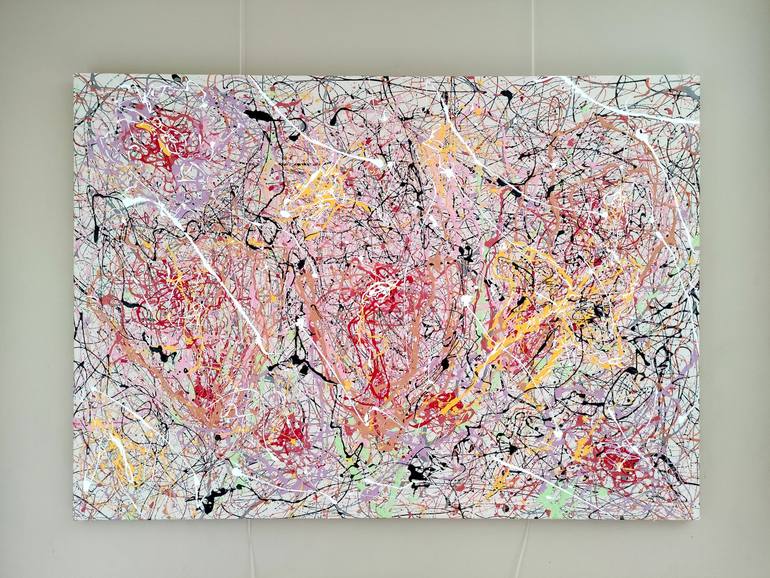 Original Abstract Painting by Elena Vaisman