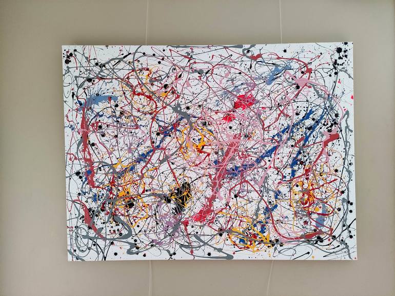 Original Abstract Painting by Elena Vaisman