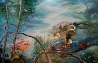 Original Surrealism Fantasy Paintings by Jose Javier Herrera