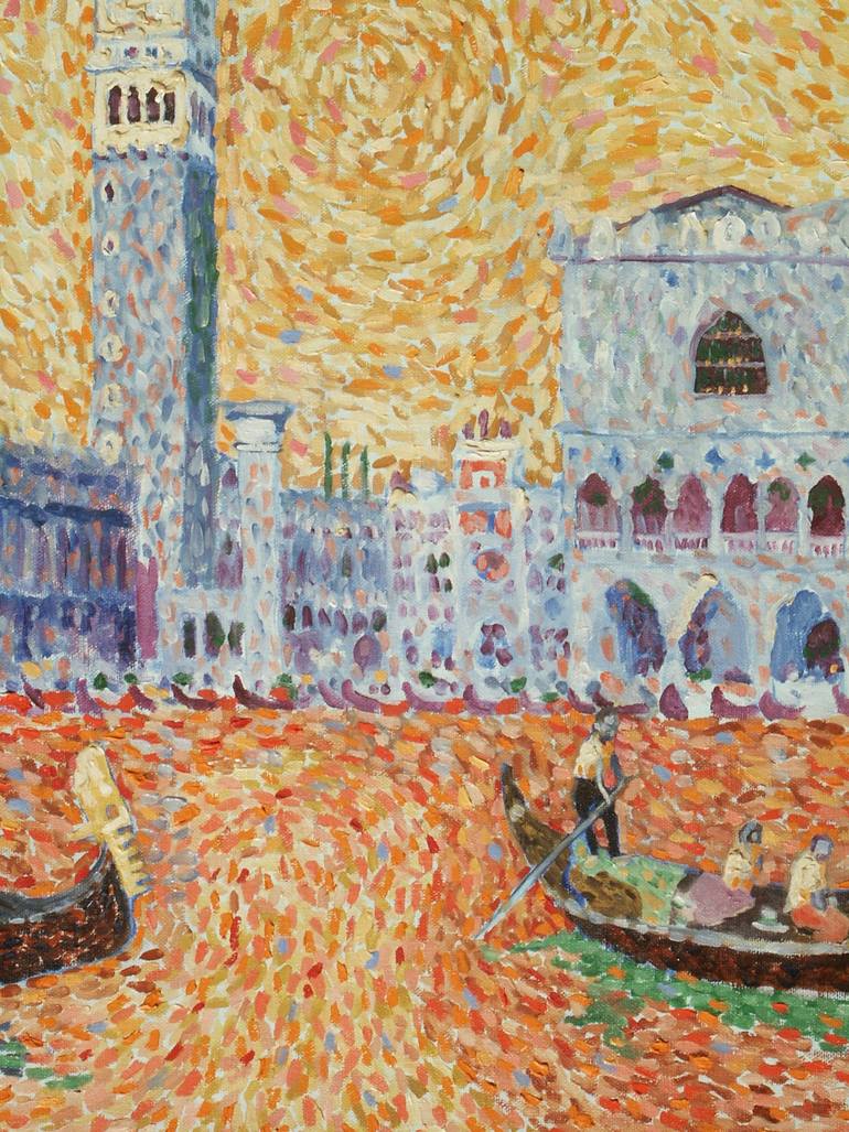 Original Expressionism Architecture Painting by John A B Lansdown