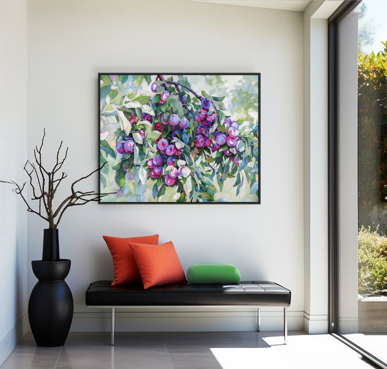 Original Contemporary Nature Painting by Anna Livna