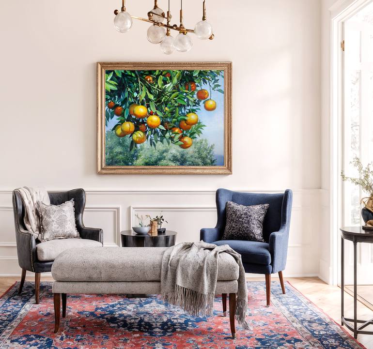 Original Contemporary Nature Painting by Anna Livna