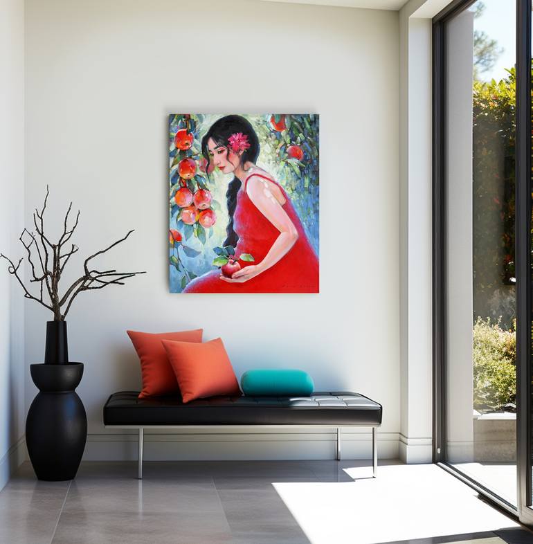 Original Contemporary Women Painting by Anna Livna