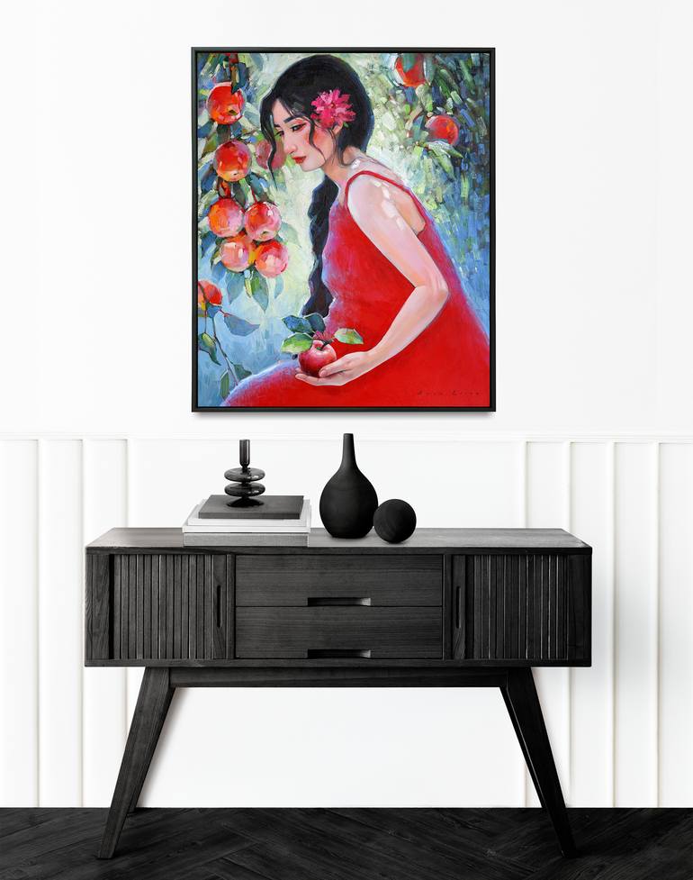 Original Contemporary Women Painting by Anna Livna