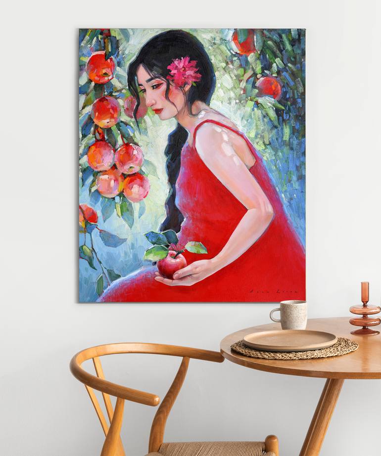 Original Contemporary Women Painting by Anna Livna