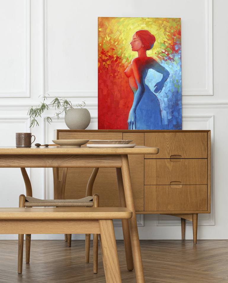 Original Contemporary Women Painting by Anna Livna