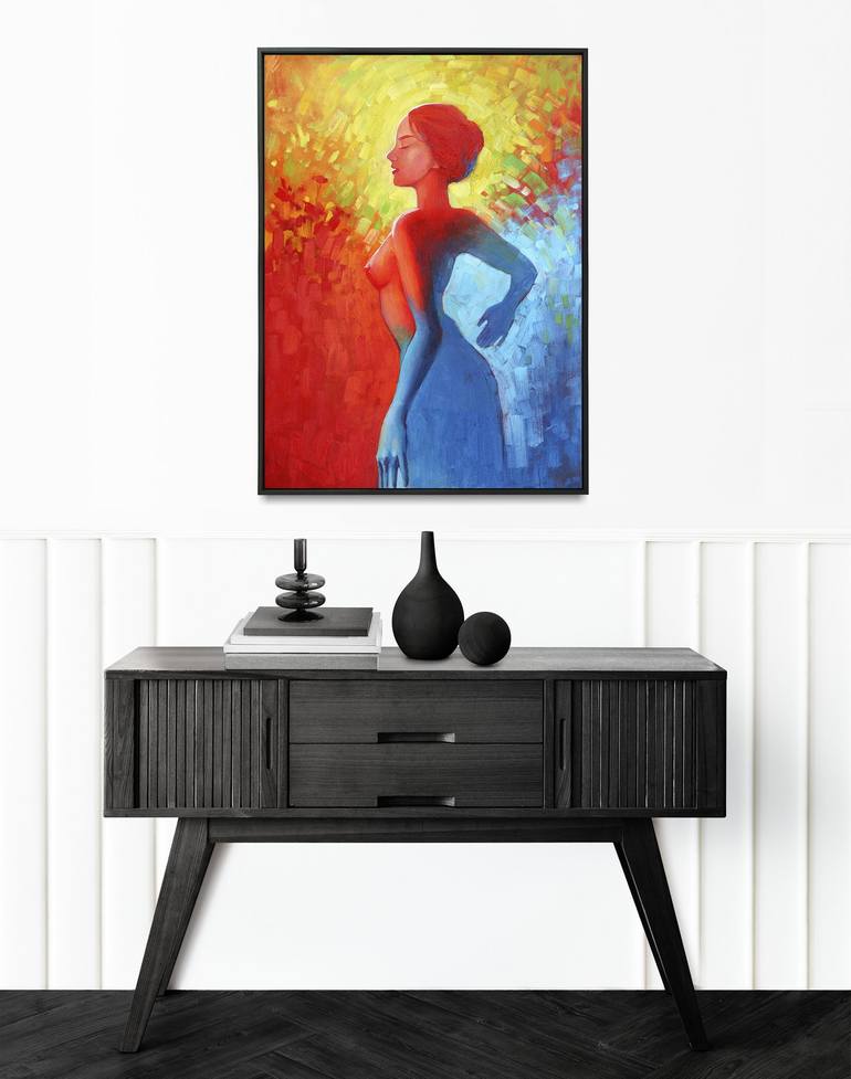 Original Contemporary Women Painting by Anna Livna