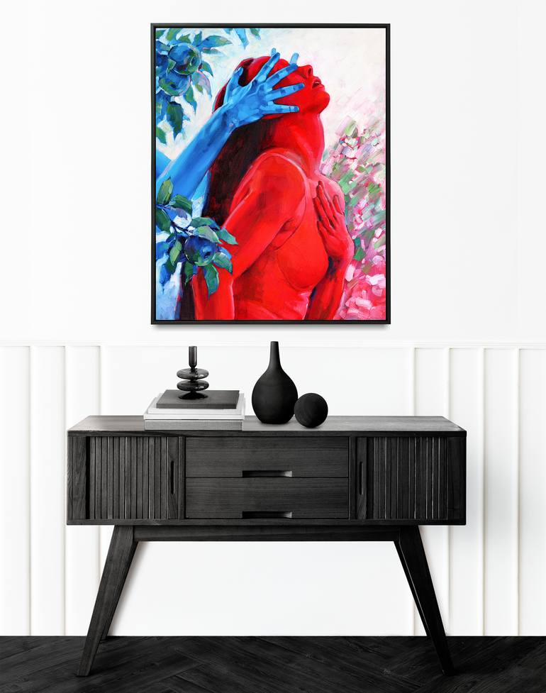 Original Contemporary Women Painting by Anna Livna