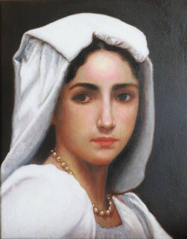 Portrait of a Lady (after Bouguereau) thumb