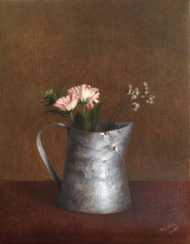 Original Fine Art Still Life Paintings by Pritha Artworks