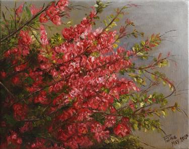 Original Fine Art Floral Paintings by Pritha Artworks