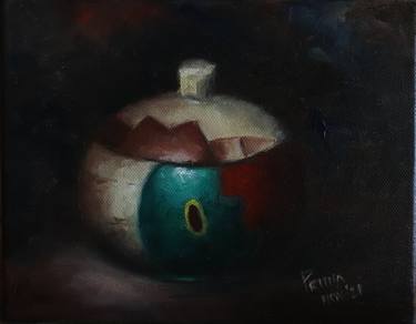 Original Fine Art Still Life Paintings by Pritha Artworks