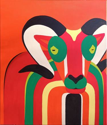 Print of Abstract Animal Paintings by Josta Porter
