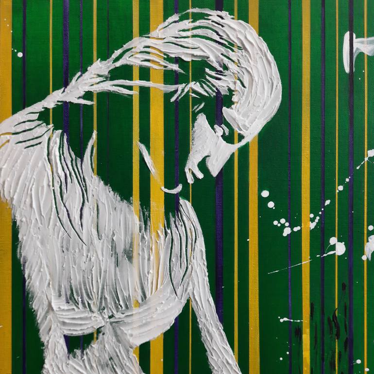 Original Contemporary Sports Painting by Sara Lora