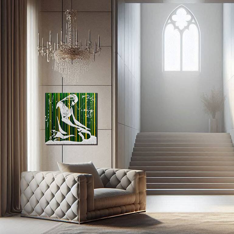 Original Contemporary Sports Painting by Sara Lora