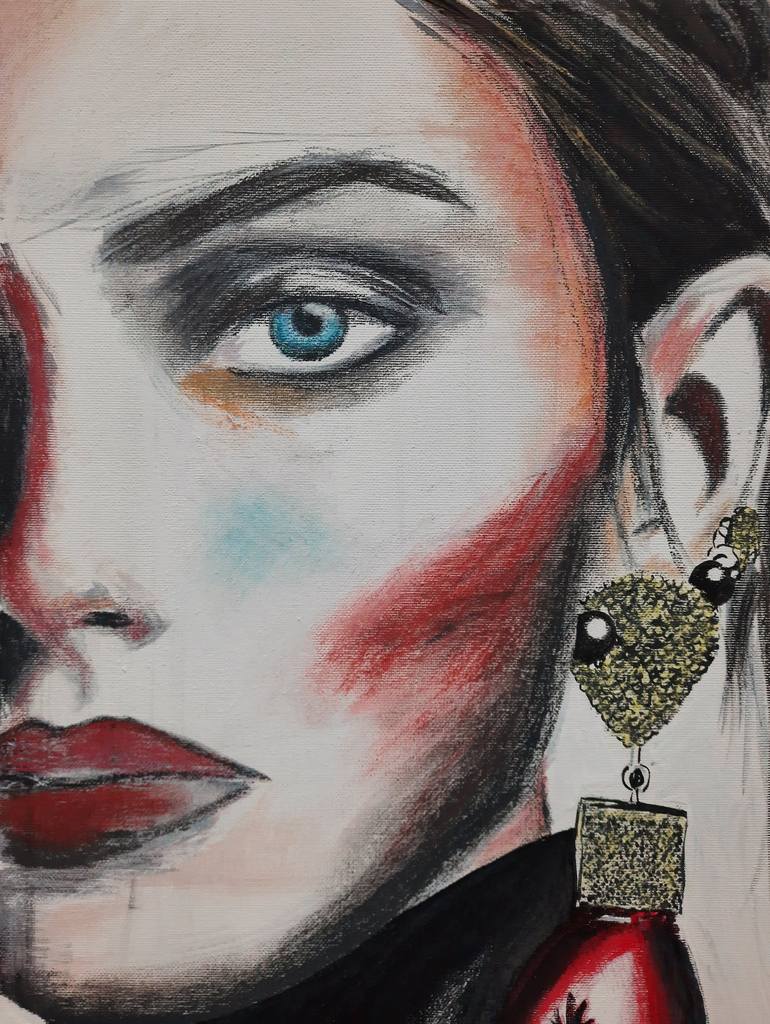 Original Contemporary Women Painting by Sara Lora