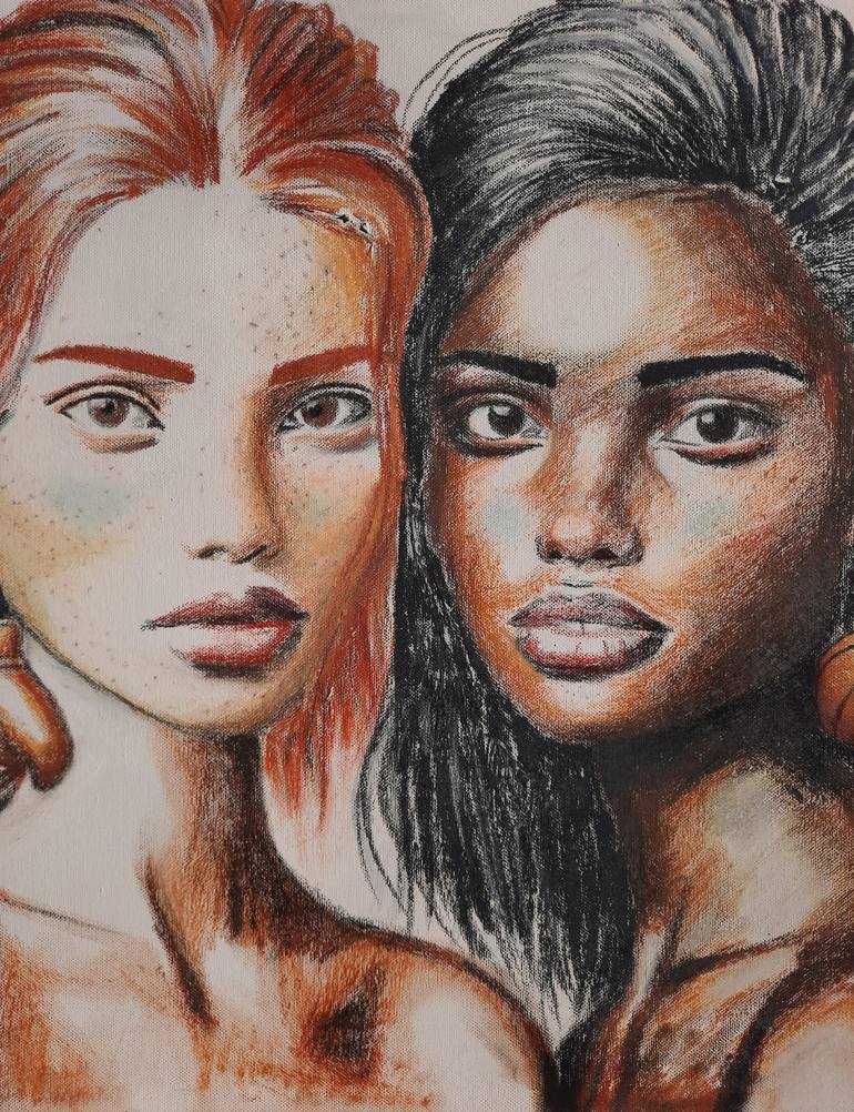 Original Contemporary Women Painting by Sara Lora