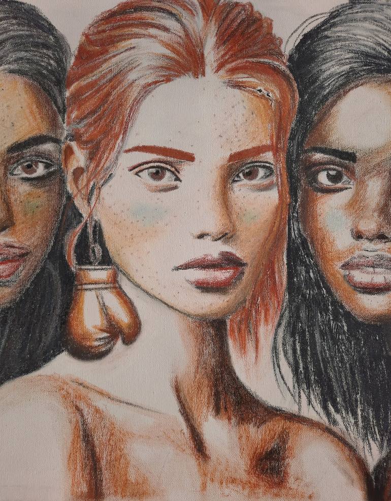 Original Contemporary Women Painting by Sara Lora