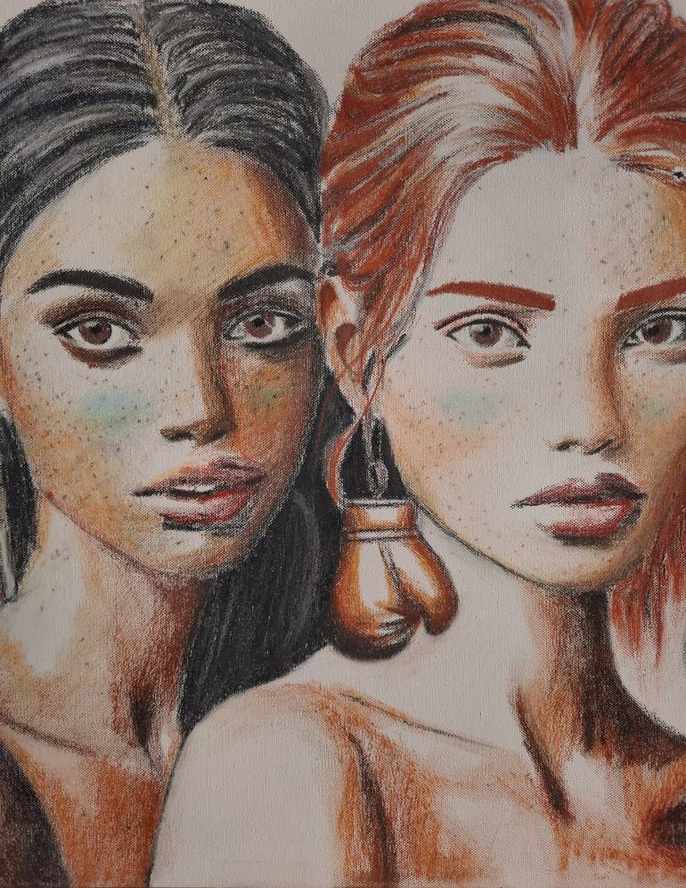 Original Contemporary Women Painting by Sara Lora