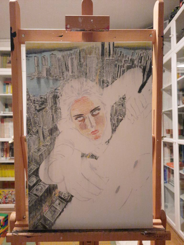 Original Contemporary Women Painting by Sara Lora