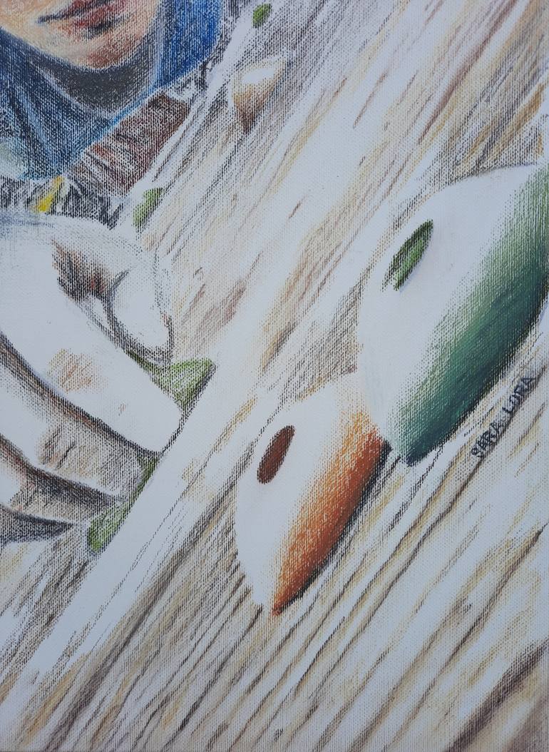 Original Contemporary Women Painting by Sara Lora