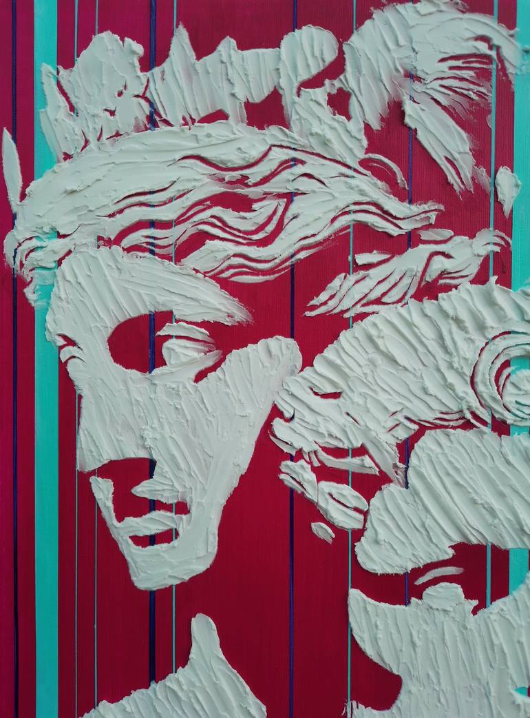 Original Contemporary Classical Mythology Painting by Sara Lora