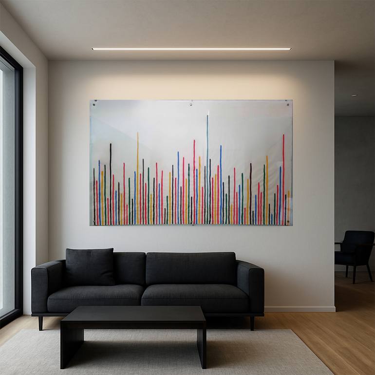 Original Contemporary Abstract Painting by Sara Lora