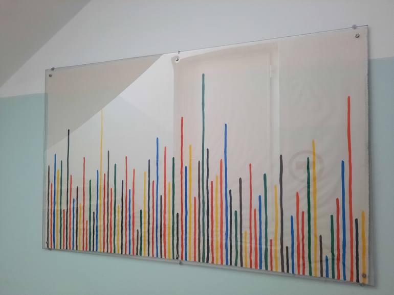 Original Contemporary Abstract Painting by Sara Lora