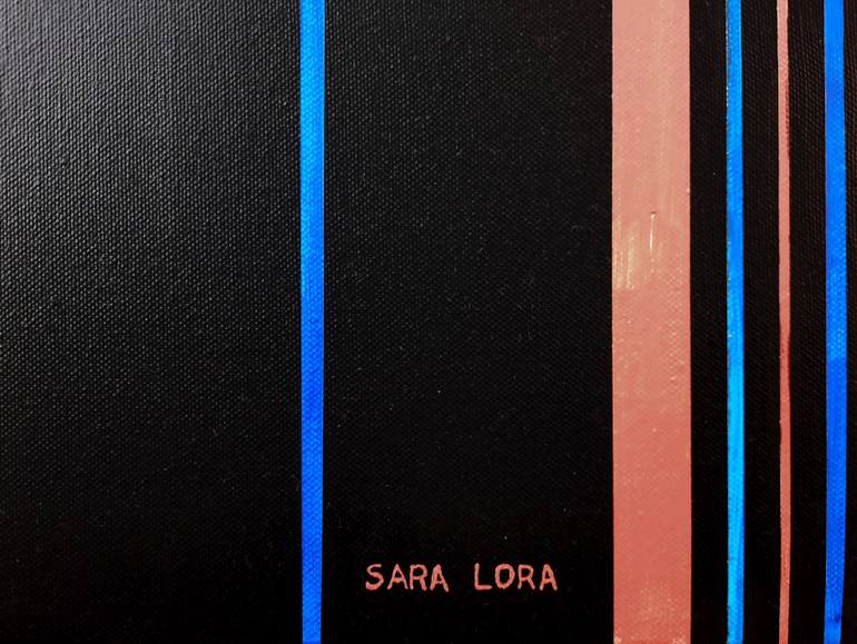 Original Black & White Classical Mythology Painting by Sara Lora