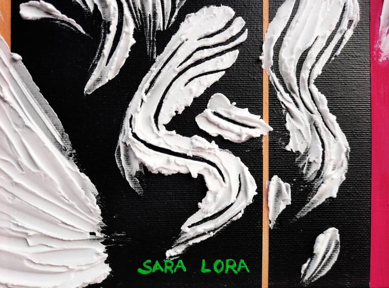 Original Contemporary Classical Mythology Painting by Sara Lora