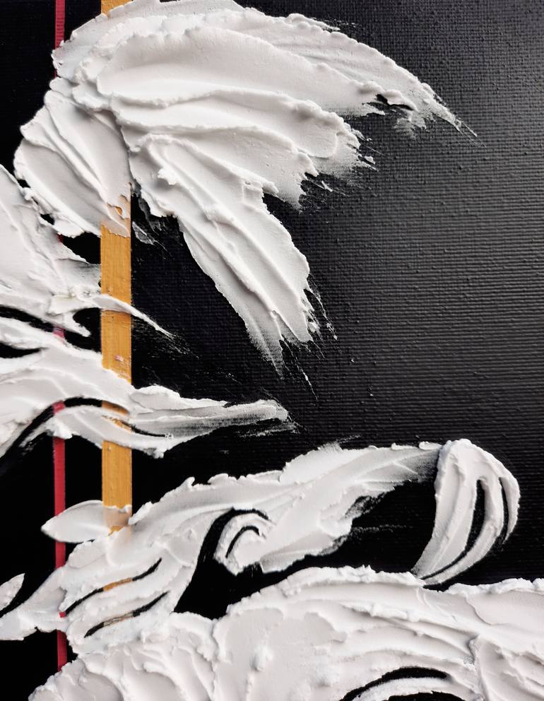 Original Contemporary Classical Mythology Painting by Sara Lora