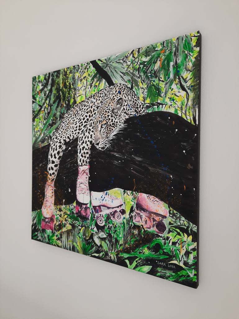 Original Contemporary Animal Painting by Sara Lora