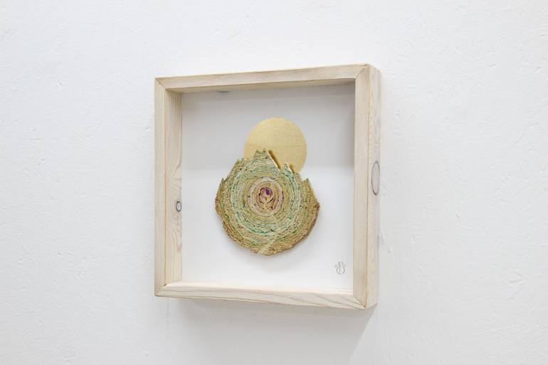 Original Abstract Landscape Sculpture by Sandra Brugger