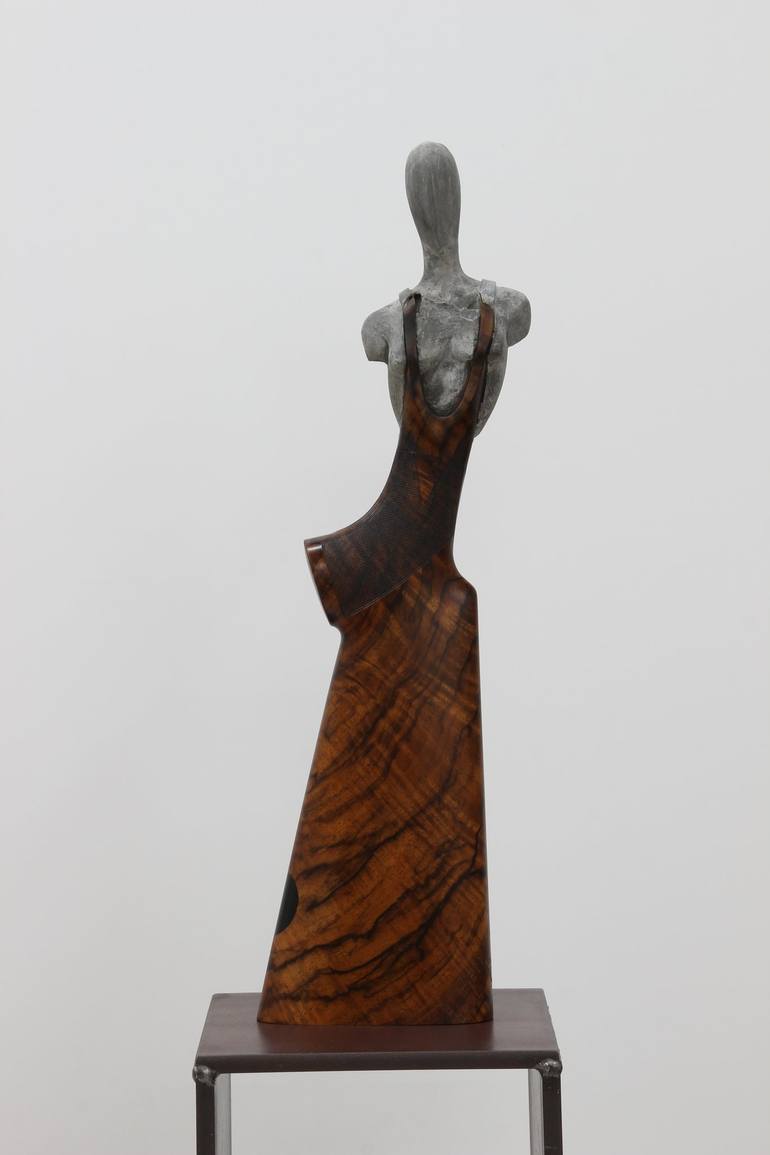 Original Abstract Women Sculpture by Sandra Brugger