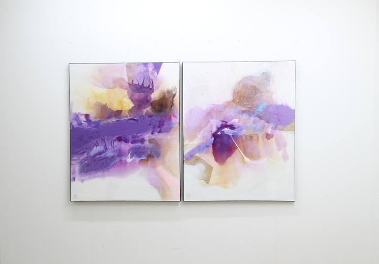 Original Abstract Painting by Sandra Brugger