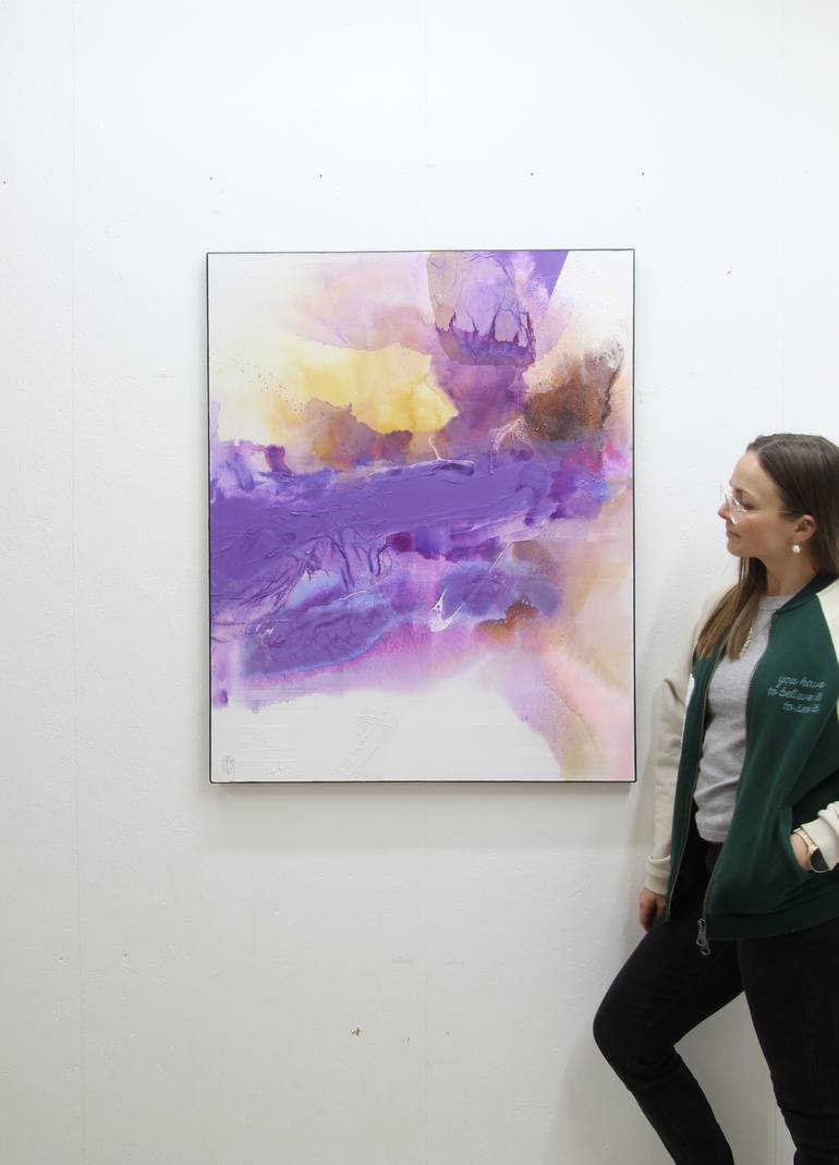 Original Abstract Painting by Sandra Brugger