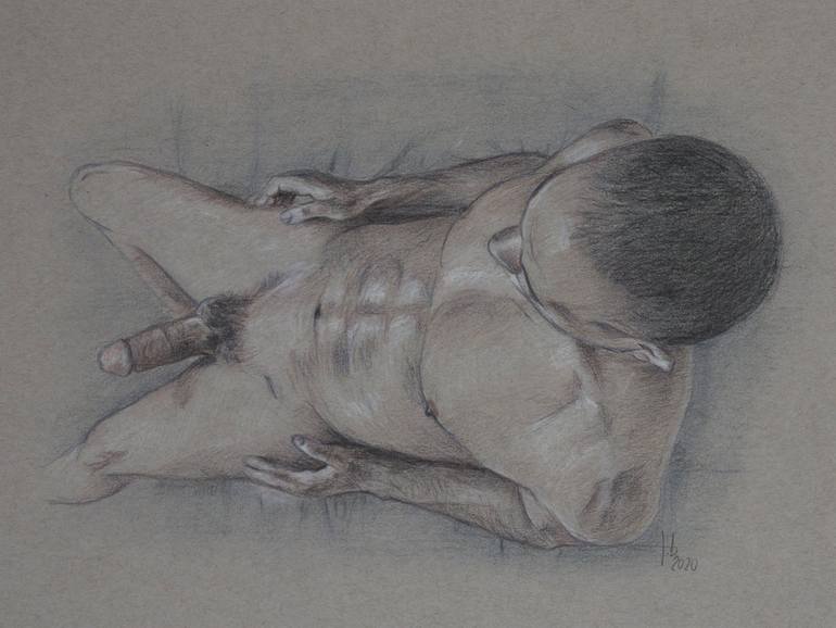Print of Figurative Erotic Drawings by Jorge Bandarra