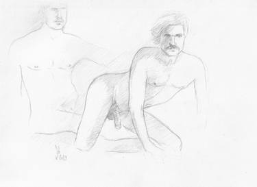 Print of Nude Drawings by Jorge Bandarra