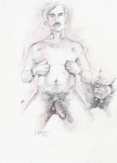 Print of Erotic Drawings by Jorge Bandarra