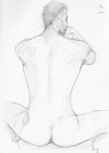 Original Nude Drawings by Jorge Bandarra