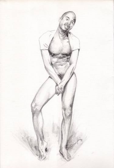 Original Figurative Nude Paintings by Jorge Bandarra