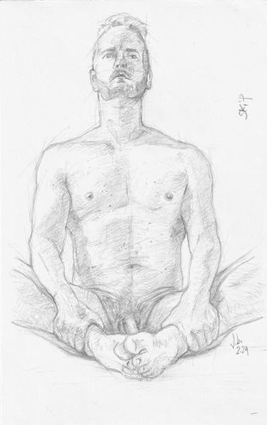 Skip, nude yoga session study thumb