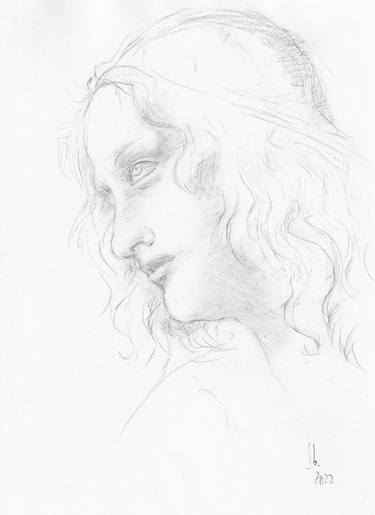 Print of Portrait Drawings by Jorge Bandarra