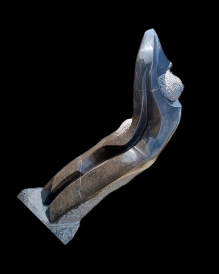 Original Abstract People Sculpture by Heeraliyhu  Lawrence 