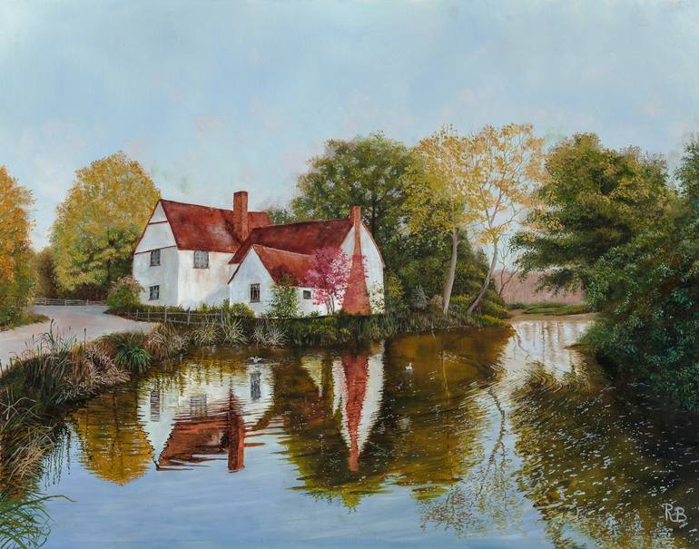 Print of Realism Landscape Painting by Roger Burch