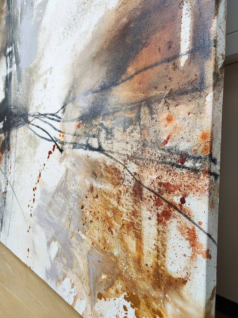 Original Abstract Painting by Lotta Sirén