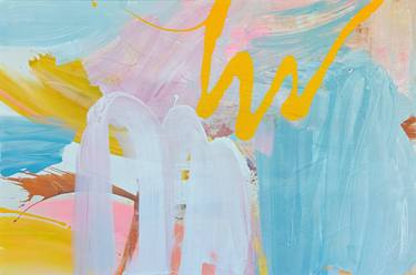 Original Abstract Expressionism Abstract Paintings by Lotta Siren