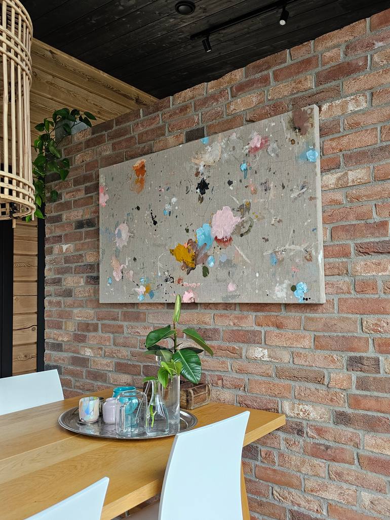 Original Abstract Expressionism Abstract Painting by Lotta Siren