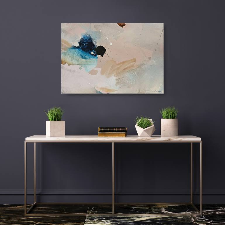 Original Abstract Expressionism Abstract Painting by Lotta Siren